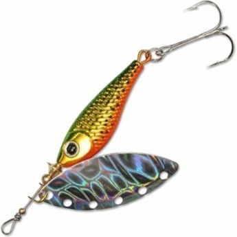 Блесна DAIWA Silver creek spinner R 1120 holo green/gold