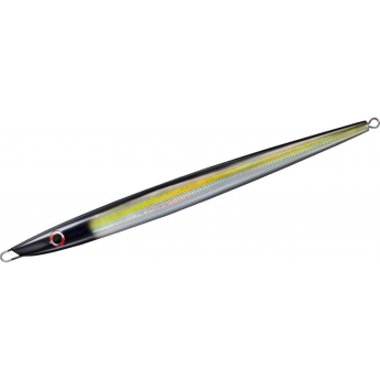 Блесна для джиггинга DAIWA SALTIGA TB JIG TONJIGI CUSTOM 350G KEIMURA GLOW BLACK OILY