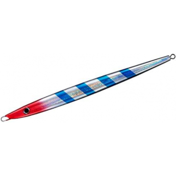 Блесна для джиггинга DAIWA SALTIGA TB JIG TONJIGI CUSTOM 350G KM RED HEAD BLUE ZEBRA